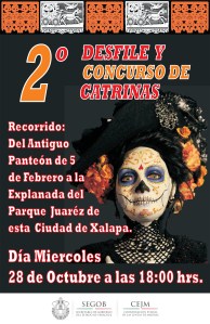 Cartel Catrinas Recorrido