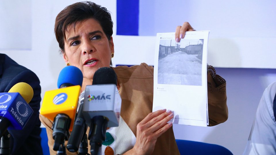 Denuncia Mariely Manterola obras inconclusas en Martínez de la&nbsp;Torre