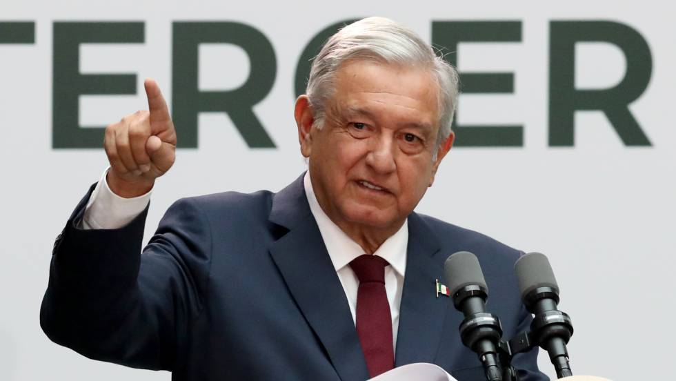 López Obrador tiende más puentes a los empresarios en su primer&nbsp;informe
