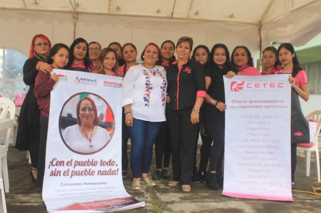 Caravana de belleza en&nbsp;Martínez