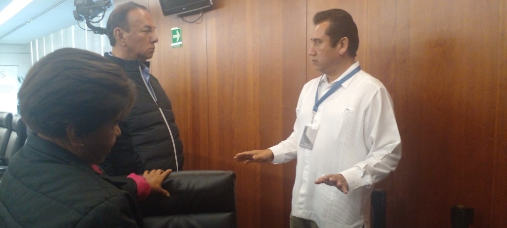 Reunión entre del Río Virgen y Vicencio Flores en el Senado de la&nbsp;República