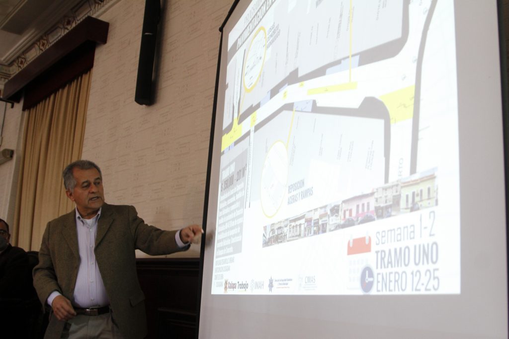 Primeras acciones a favor del centro&nbsp;histórico