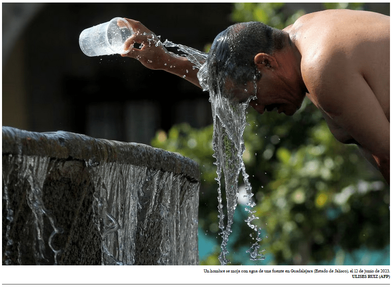 Hola de calor histórica en&nbsp;México