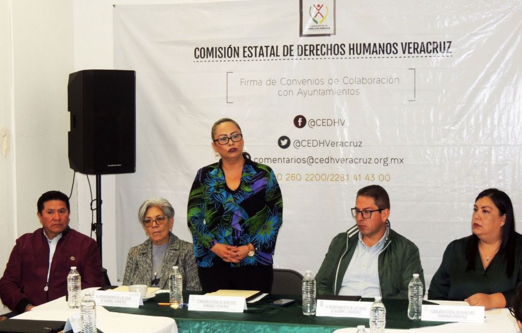 Firma CEDHV convenios de colaboración con&nbsp;Ayuntamientos